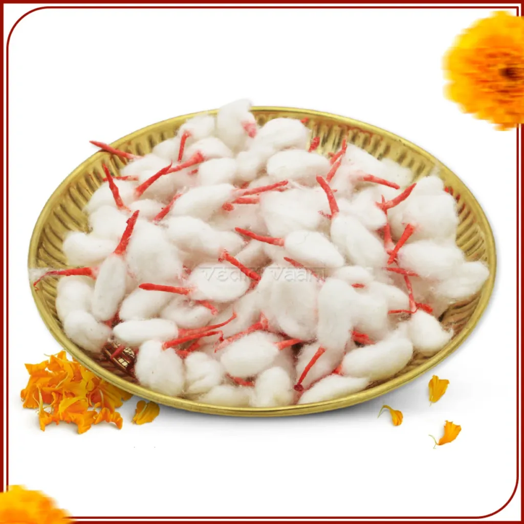 Phool Batti Cotton Wicks (50 piece)